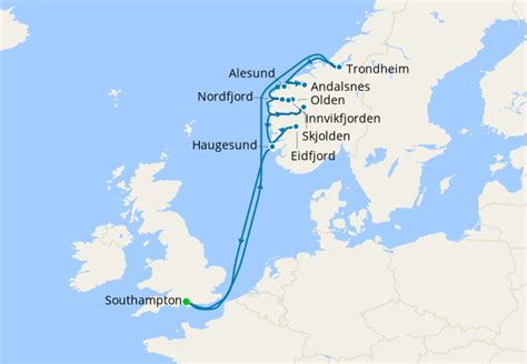 norway cruises 2022 from southampton